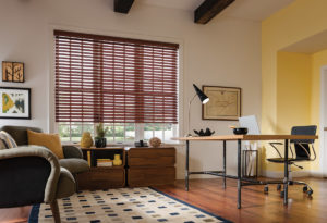 Faux Wood Blinds Office