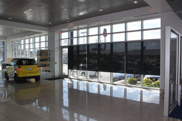 Black Solar Shades Dealership