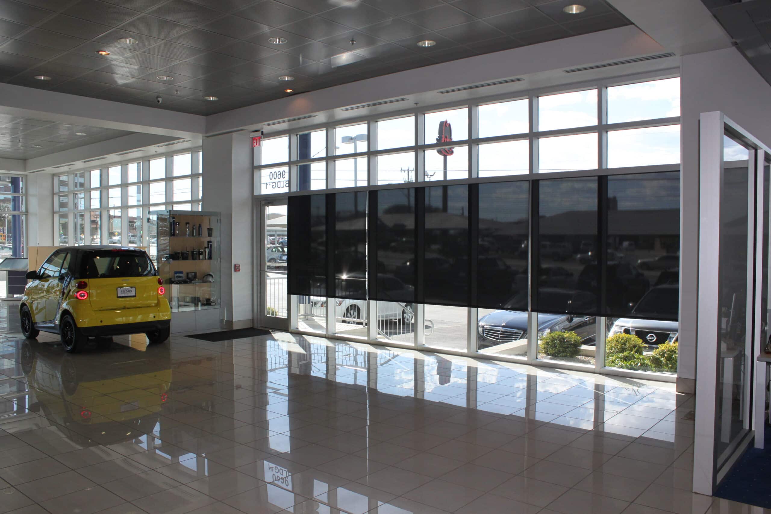 Black Solar Shades Dealership