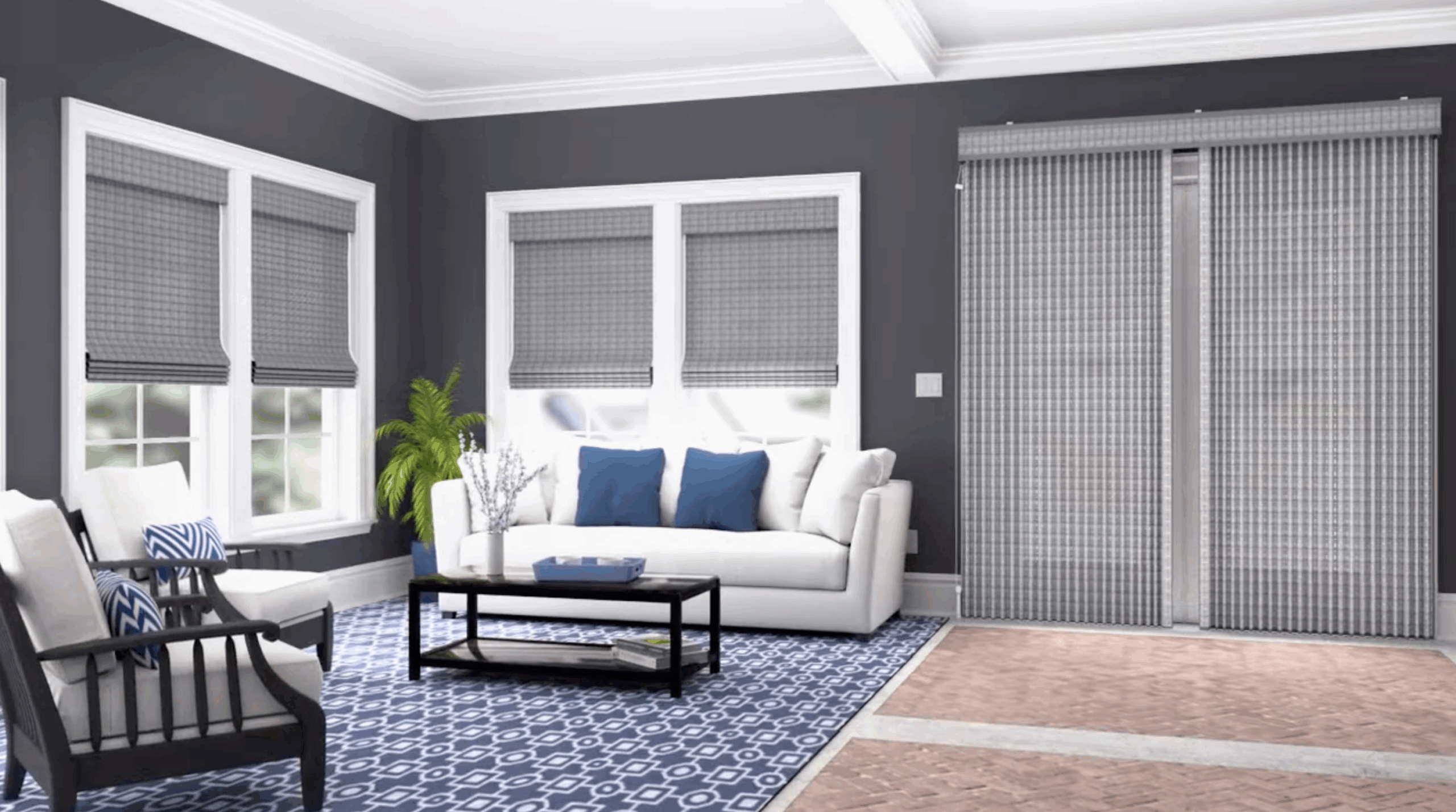 Natural Woven Shades Graber